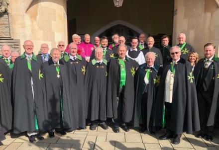 Investiture at the Cardiff Oratory Church